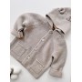CAPPOTTINO TORTORA 100% PURA LANA VERGINE MERINOS