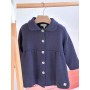 CAPPOTTINO BLU 100% PURA LANA VERGINE MERINOS
