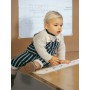 SALOPETTE RIGHE NAVY BLU