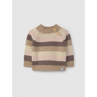 MAGLIONCINO A RIGHE ROSA