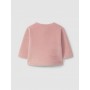 GIACCA ROSA IN PILE CON TASCHE