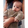GIACCA DARK BEIGE  IN PILE CON TASCHE