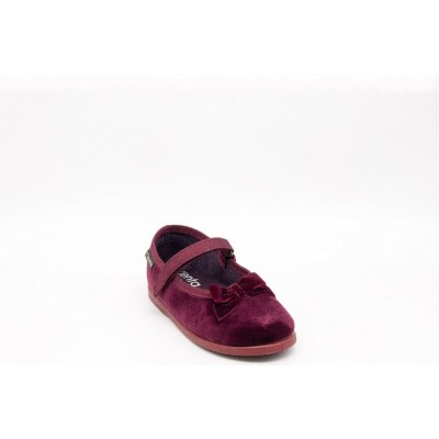 BALLERINA CON FIOCCO BORDEAUX
