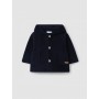 GIACCA POLAR CON CAPPUCCIO BLU