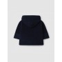 GIACCA POLAR CON CAPPUCCIO BLU