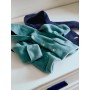 GIACCA POLAR CON CAPPUCCIO VERDE
