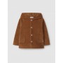 GIACCA POLAR CON CAPPUCCIO CAMMELLO