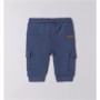 PANTALONE CARGO IN TUTA BLU