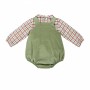 COMPLETINO SALOPETTE VERDE CON CAMICINO FARM