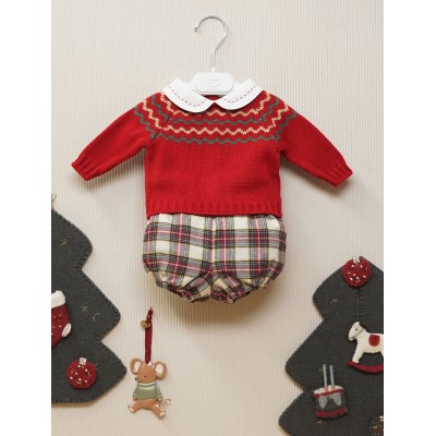 COMPLETINO TARTAN ROJO