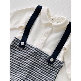 TUTINA SALOPETTE BLU TUTINA SALOPETTE BLU