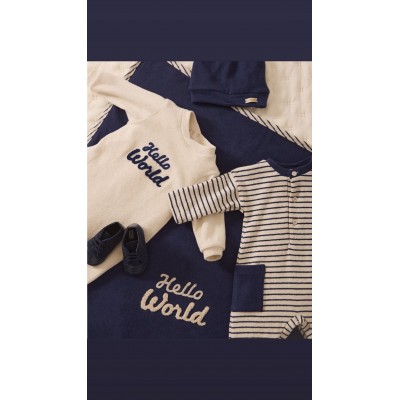 COPERTA BLU HELLO WORLD