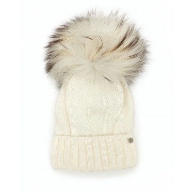CAPPELLO BIANCO POMPON