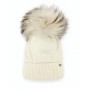 CAPPELLO BIANCO POMPON