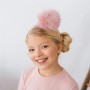 CERCHIETTO POMPON ROSA