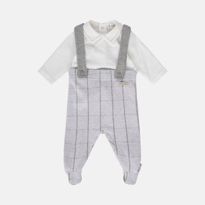 TUTINA SALOPETTE GRIGIO MELANGE