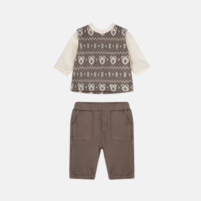 COMPLETINO TEDDY VERDONE IN MAGLIA