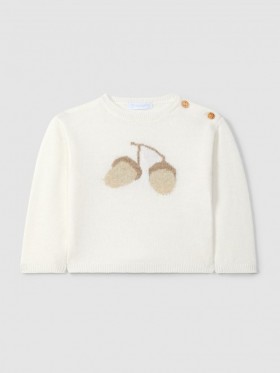 MAGLIONCINO LATTE GHIANDA