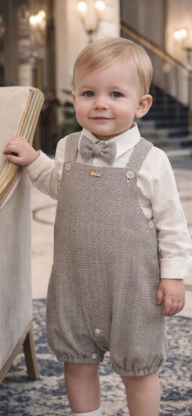 SALOPETTE ELEGANTE HERRINGBONE I DELFI