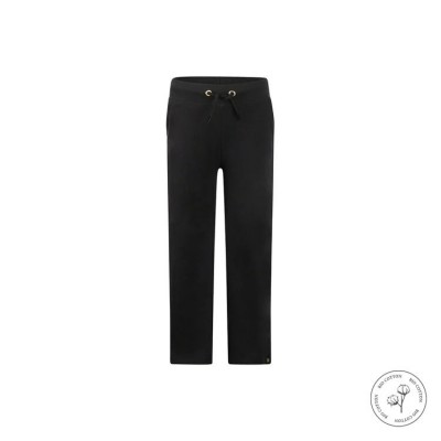 PANTALONI JOGGING A GAMBA LARGA