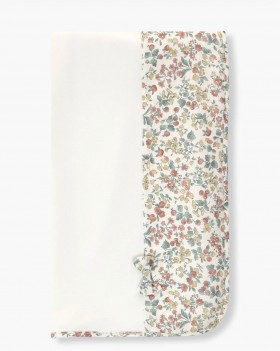 COPERTA OLD FLOWERS IVORY