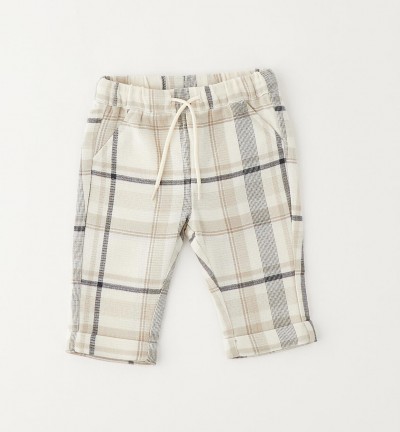 PANTALONE A QUADRONI SAND