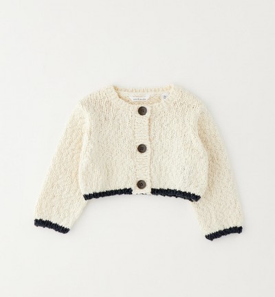 SCALDACUORE IN MAGLIA CREMA