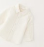 CAMICIA LATTE IN LINO E COTONE
