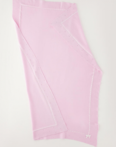 COPERTINA IN FILO ROSA DI COTONE