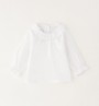 CAMICIA BIANCA  CON COLLETTO TONDO