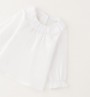 CAMICIA BIANCA  CON COLLETTO TONDO