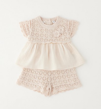COMPLETINO IN TRICOT SAND