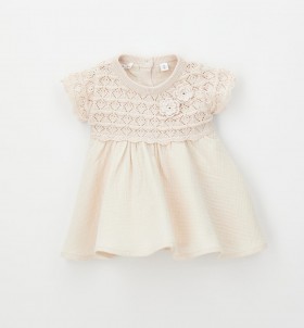 ABITO IN COTONE SAND