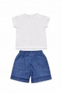 COMPLETINO SMILE CON T-SHIRT E PANTALONCINO