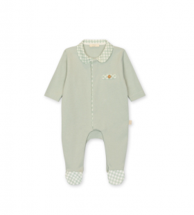 TUTINA MINT CON COLLETTO E TASCHINO VICHY