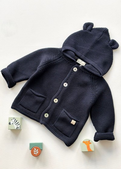 GIACCA CON CAPPUCCIO ORECCHIE