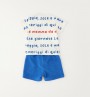 COMPLETINO  BLU CON T-SHIRT SCRITTE