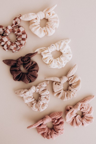 ELASTICO PER CAPELLI MUSLIN