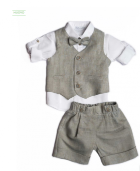 COMPLETO ELEGANTE GRIGIO