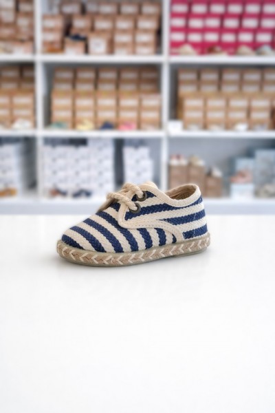 ESPADRILLAS A RIGHE CON LACCI