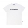 T SHIRT BIANCA CON SCRITTA NERA