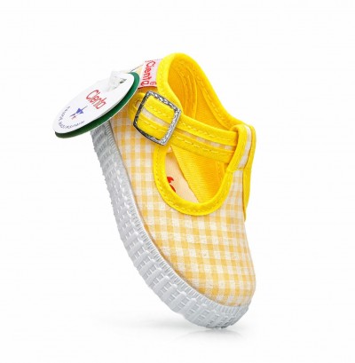 SCARPA A T GIALLA VICHY