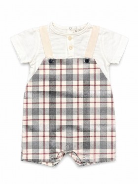 PAGLIACCETTO SALOPETTE TARTAN