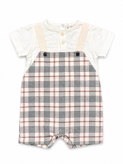 PAGLIACCETTO SALOPETTE TARTAN