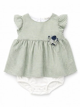 PAGLIACCETTO CON FIORE VICHY