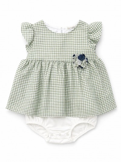 PAGLIACCETTO CON FIORE VICHY