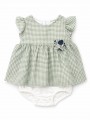 PAGLIACCETTO CON FIORE VICHY