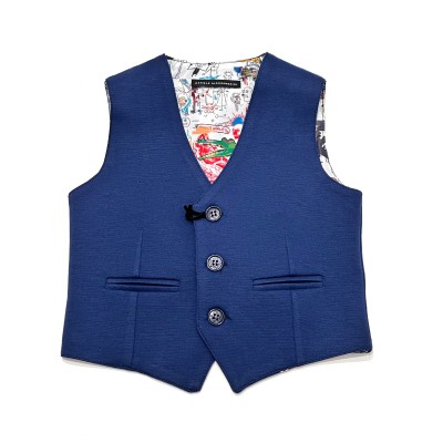 GILET BLU