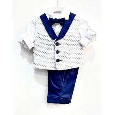 COMPLETO CLASSICO CON GILET E PAPILLON