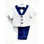 COMPLETO CLASSICO CON GILET E PAPILLON